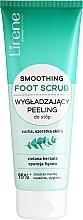 Düfte, Parfümerie und Kosmetik Glättendes Fußpeeling - Lirene GreenTea Smoothing Foot Scrub