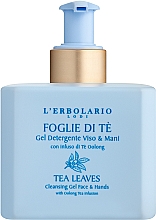 L'Erbolario Tea Leaves Cleansing Gel Face & Hands - Gel für Gesicht und Hände — Bild N1