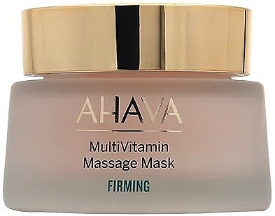 GESCHENK! Straffende Multivitamin-Gesichtsmassagemaske - Ahava Multivitamin Firming Massage Mask (Probe)  — Bild N1