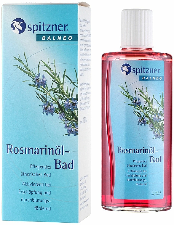 Aktivierendes Körperkonzentrat für das Bad mit Rosmarinöl - Spitzner Arzneimittel