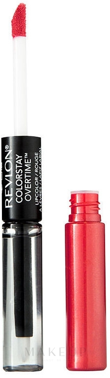 Flüssiger Lippenstift - Revlon ColorStay Overtime Lipcolor — Bild 040 - Forever Scarlet