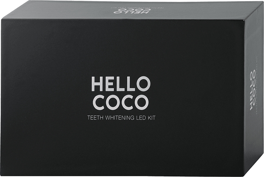 Aufhellendes Zahnpflegeset - Hello Coco Teeth Whitening LED Kit — Bild N7