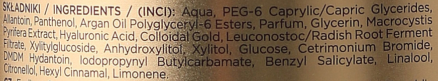 Mizellen-Reinigungswasser - Eveline Cosmetics Gold Lift Expert — Foto N2