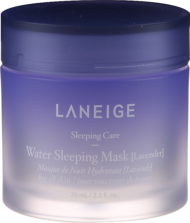 Feuchtigkeitsspendende Gesichtsmaske für die Nacht mit Lavendel - Laneige Water Sleeping Mask Lavender — Foto N2