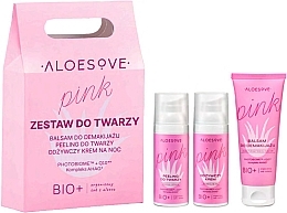 Pflegeset für das Gesicht - Aloesove Pink (cleanser/75ml + peel/50ml + cr/50ml) — Bild N1