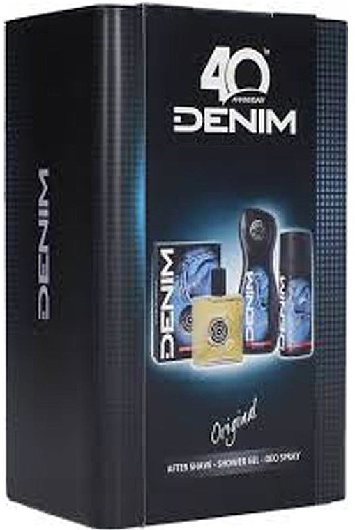 Denim Original - Körperpflegeset (After Shave Lotion 100ml + Deodorant 150ml + Duschgel 250ml) — Bild N2