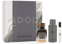 Düfte, Parfümerie und Kosmetik Adolfo Dominguez Ebano Salvia - Duftset (Eau de Parfum 120ml + Eau de Parfum 10ml + Deospray 150ml) 