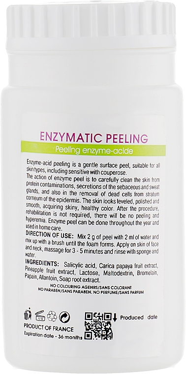 Enzymsäure-Peeling im Glas - Biotonale Enzymatic Peeling — Bild N2