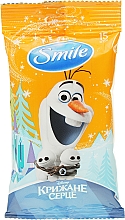Düfte, Parfümerie und Kosmetik Feuchttücher Frozen 15 St. Olaf - Smile Ukraine Disney