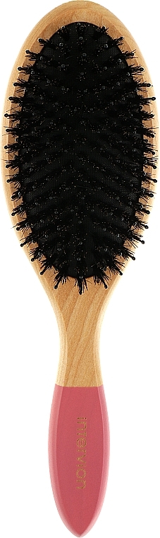Haarbürste mit Natur- und Nylonborsten 498639 - Inter-Vion Wooden Line Brush — Bild N1