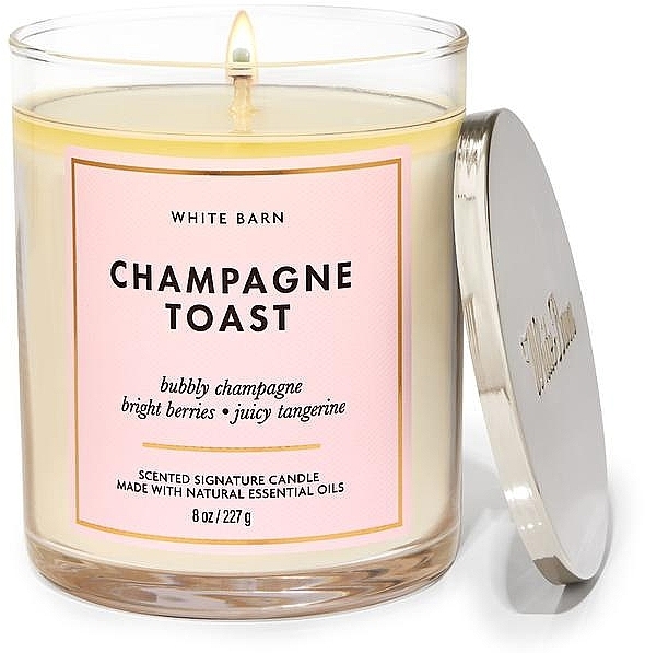 Duftkerze Champagne Toast - Bath & Body Works Champagne Toast Scented Candle — Bild N1