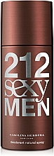 Düfte, Parfümerie und Kosmetik Carolina Herrera 212 Sexy Men - Deospray