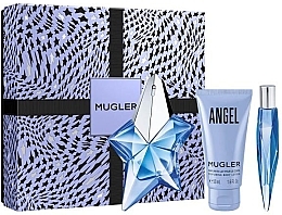 Düfte, Parfümerie und Kosmetik Thierry Mugler Angel - Duftset (Eau de Parfum 50ml + Eau de Parfum 10ml + Körperlotion 50ml) 