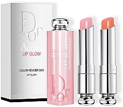 Düfte, Parfümerie und Kosmetik Dior Addict Lip Glow - Lippenpflegeset (Lippenbalsam 3.2g + Lippenbalsam 3.2g)