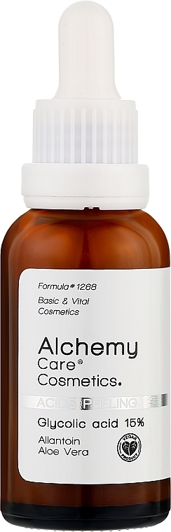 Nachtserum mit 15% Glykolsäure - Alchemy Acids Peeling Glycolic Acid 15% — Bild N1