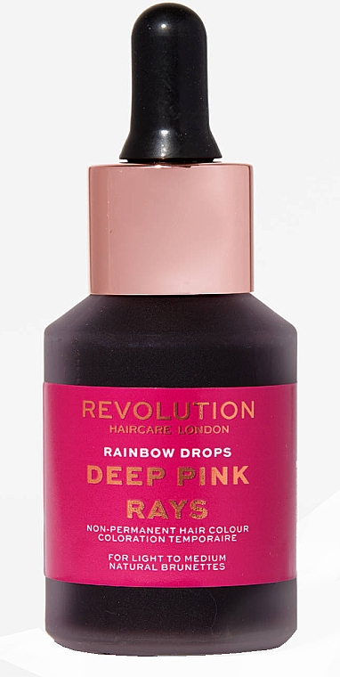 Tropfen zum Färben von dunklem Haar - Revolution Haircare Rainbow Drops For Brunettes Deep — Bild N1
