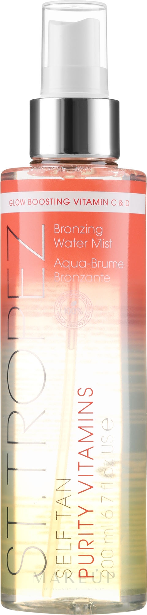Selbstbräunungsspray mit Vitaminen für den Körper - St. Tropez Self Tan Purity Vitamins Bronzing Water Body Mist — Bild 200 ml