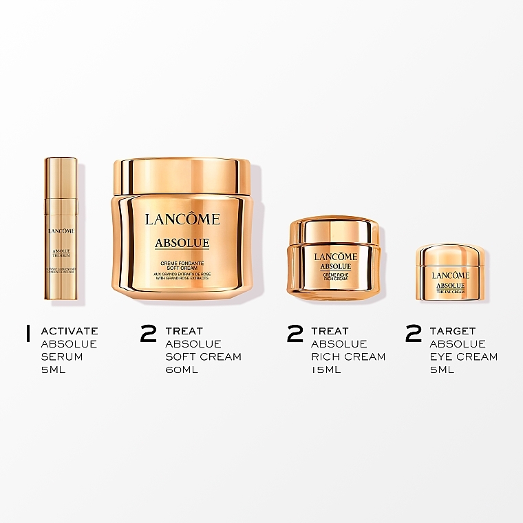 Pflegeset für Männer - Lancome Absolue (ser/5ml + cr/60ml + cr/15ml + eye/cr/5ml) — Bild N4