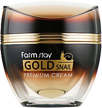 Gesichtscreme mit Gold- und Schneckenmucin - FarmStay Gold Snail Premium Cream — Bild N2