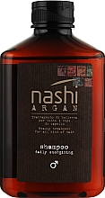 Düfte, Parfümerie und Kosmetik Energiespendendes Shampoo für Männer - Nashi Argan Shampoo Daily Energizing