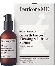 Straffendes Liftingserum - Perricone MD High Potency Growth Factor Firming & Lifting Serum — Bild N2