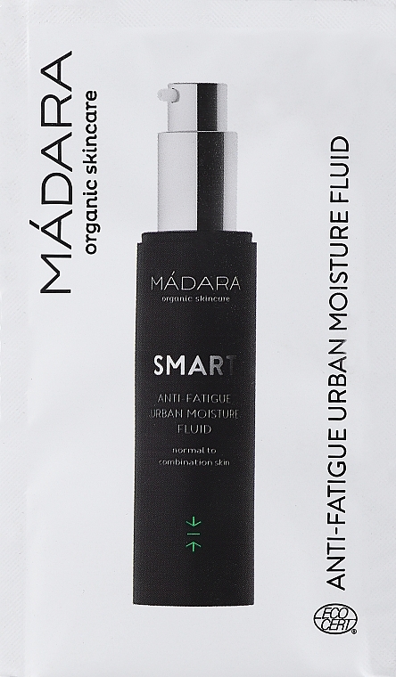 GESCHENK! Feuchtigkeitsspendendes Gesichtsserum - Madara Cosmetics Anti-Fatigue Urban Moisture Fluid  — Bild N1