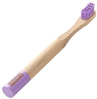 Bambuszahnbürste für Kinder AS05 weich violett - Kumpan Bamboo Soft Toothbrush For Children Purple — Bild N3