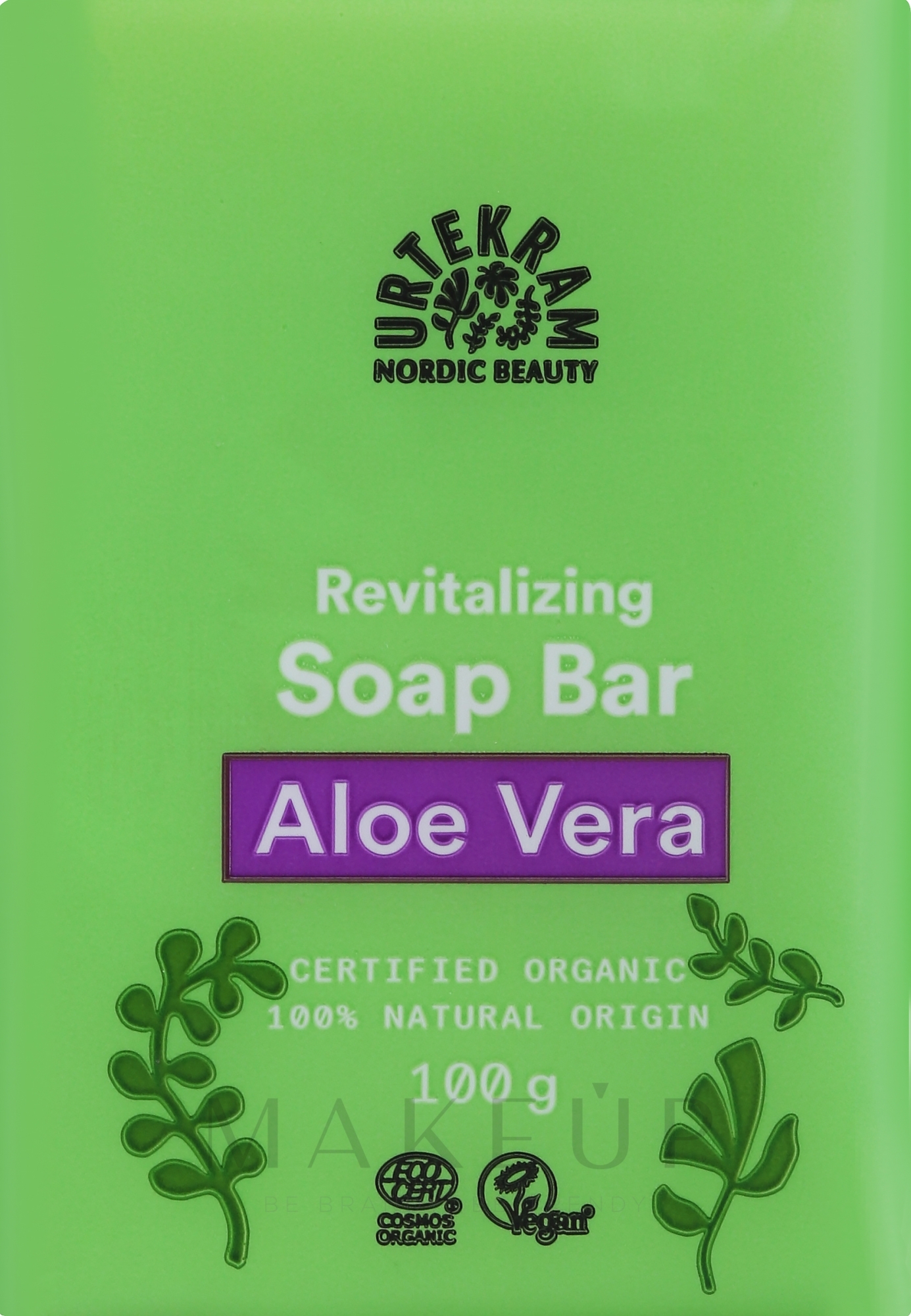 Seife Aloe Vera - Urtekram Regenerating Aloe Vera Soap — Bild 100 g