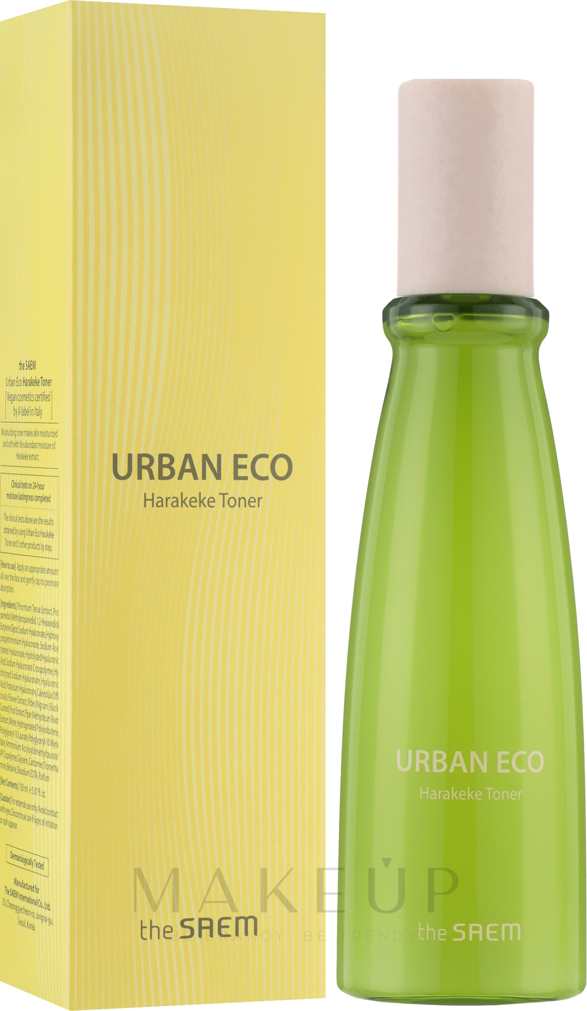 Gesichtswasser mit neuseeländischem Flachs - The Saem Urban Eco Harakeke Toner — Bild 150 ml