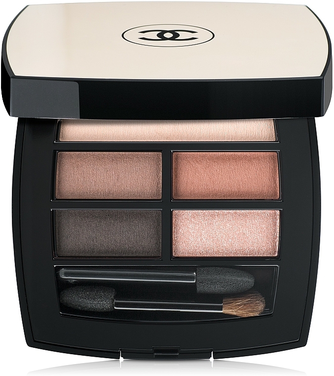 Glanz Lidschatten-Palette - Chanel Les Beiges Healthy Glow Natural Eyeshadow Palette — Bild N1
