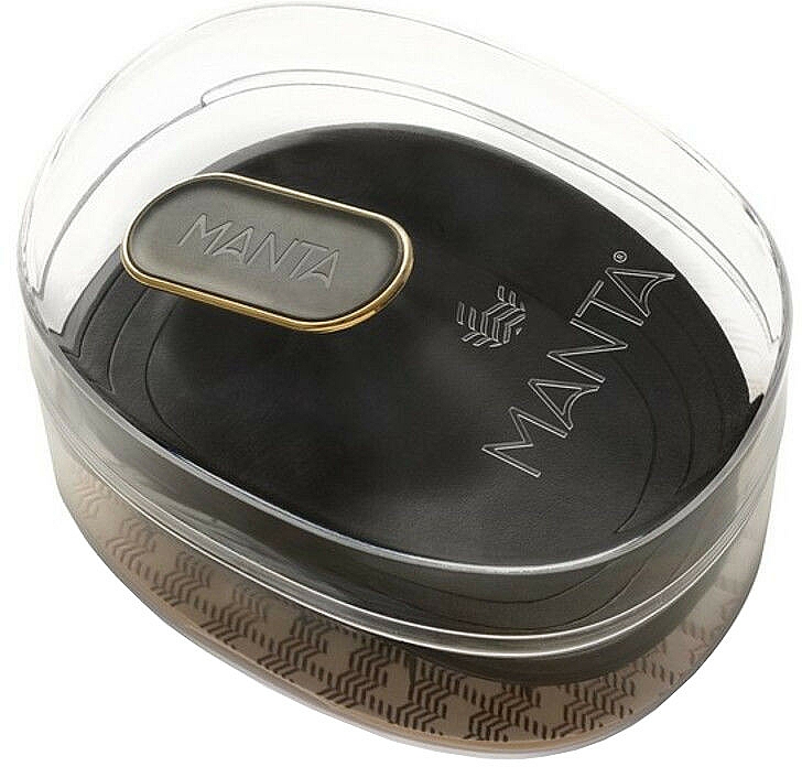 Haarbürste schwarz - Manta Healthy Hair Brush Black — Bild N3