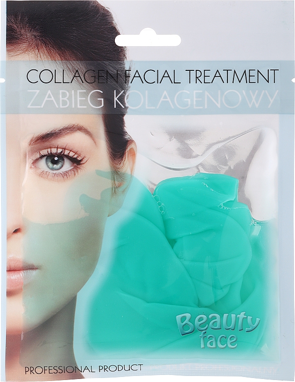 Gesichtsmaske mit Grüntee - Beauty Face Collagen Hydrogel Mask — Bild N1
