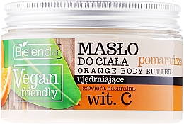 Düfte, Parfümerie und Kosmetik Festigende Körperbutter mit Orangenöl - Bielenda Vegan Friendly Orange Body Butter
