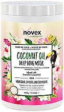 Düfte, Parfümerie und Kosmetik Pflegende und regenerierende Haarmaske mit Kokosnussöl - Novex Coconut Oil Deep Hair Mask