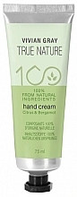 Handcreme - Vivian Gray True Nature Citrus & Bergamot Hand Cream — Bild N1