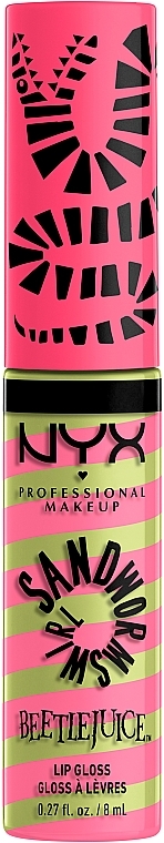 Lipgloss - NYX Professional Makeup Beetlejuice Sandworm Swirl Lip Gloss — Bild N1