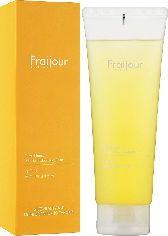 Reinigungsschaum mit Propolis und Yuzu  - Fraijour Yuzu Honey All Clear Cleansing Foam — Bild N2