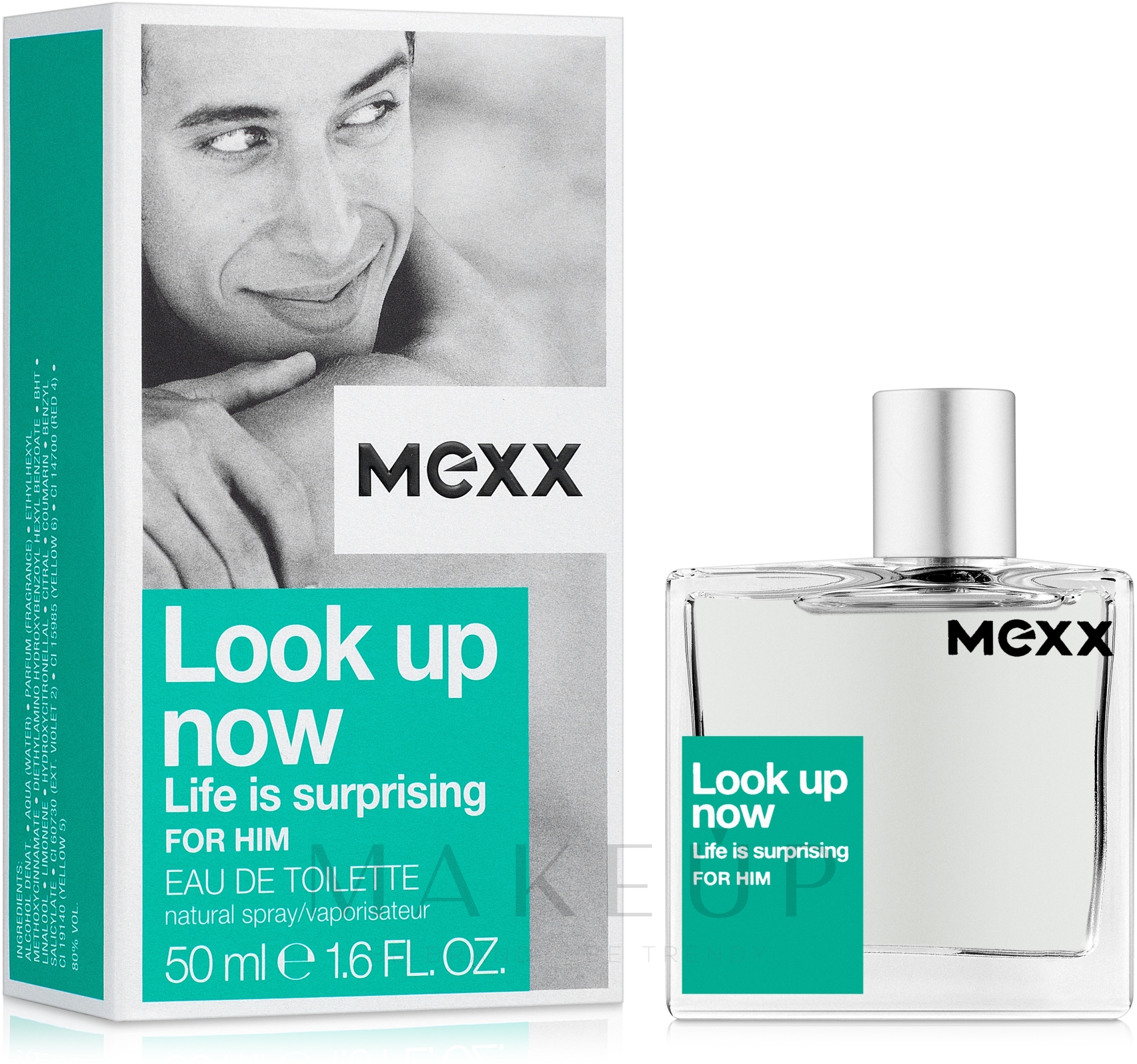 Mexx Look Up Now for Him - Eau de Toilette — Bild 50 ml