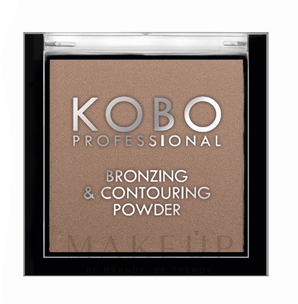 Bronzier- und Konturierpuder für das Gesicht - Kobo Professional Matt Bronzing And Contouring Powder — Bild 308 - Sahara Sand