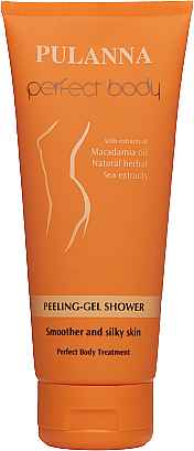 Duschgel-Peeling mit Macadamiaöl und Meeresextrakt - Pulanna Perfect Body Peeling-Gel Shower — Bild N1