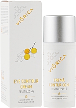 Düfte, Parfümerie und Kosmetik Regenerierende Augenkonturcreme mit Braunalgenextrakt gegen Augenringe - Viorica Eye Contour Cream