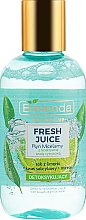 Entgiftendes Mizellenwasser für Gesicht mit Limette - Bielenda Fresh Juice Detoxifying Face Micellar Water Lime — Bild N1