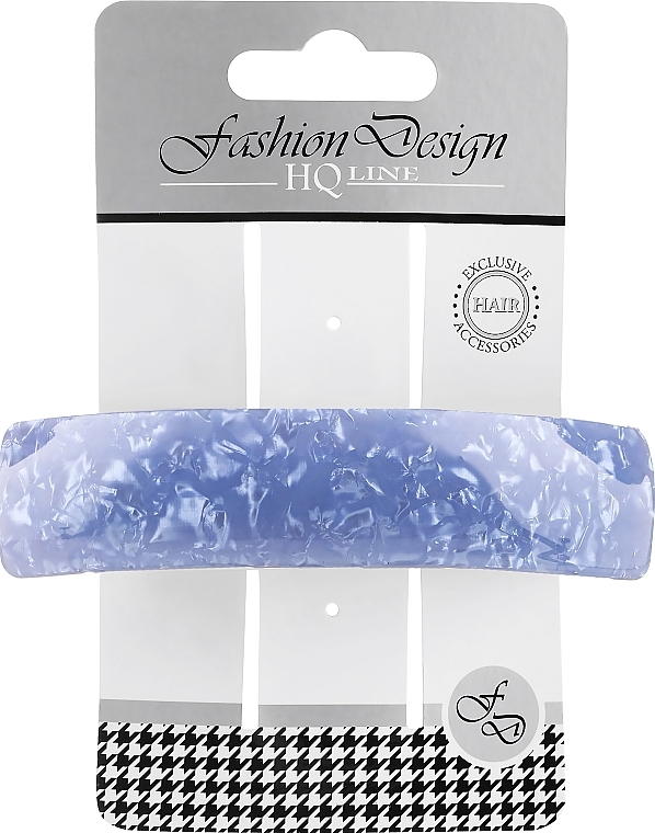 Automatische Haarspange Fashion Design 28472 blau - Top Choice Fashion Design HQ Line  — Bild N1
