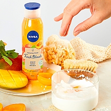 Erfrischendes Duschgel mit Mango, Aprikose und Reismilch - Nivea Fresh Blends Refreshing Shower Apricot Mango Rice Milk — Bild N3