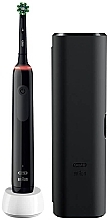 Elektrische Zahnbürste schwarz - Oral-B Pro 3 3500 Black Edition — Bild N2