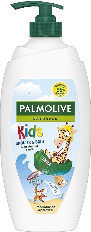 Dusch-und Badegel für Kinder mit Mandelextrakt - Palmolive Naturals Kids — Bild N1