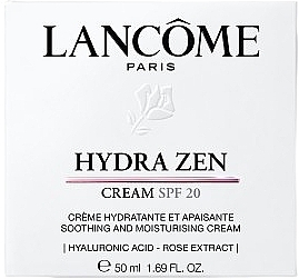 Feuchtigkeitsspendende Anti-Stress Gesichtscreme SPF 20 - Lancome Hydra Zen Soothing And Moisturising Cream SPF20 — Foto N2
