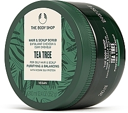 Düfte, Parfümerie und Kosmetik Kopfhautpeeling - The Body Shop Tea Tree Purifying & Balancing Hair & Scalp Scrub