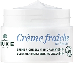 Feuchtigkeitsspendende Gesichtscreme - Nuxe Creme Fraiche De Beaute Glow Rich Moisturising Cream 48H — Bild N1