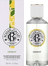 Roger&Gallet Cedrat Wellbeing Fragrant Water - Aromatisches Wasser — Bild N4